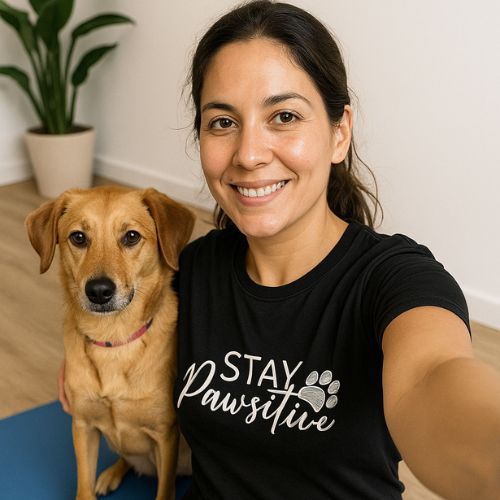 Eco-Friendly Stay Pawsitive T-Shirt | Unisex Soft & Sustainable Tee
