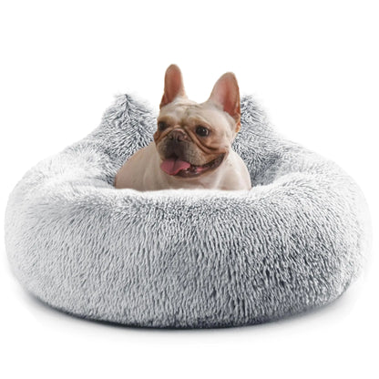 Calming Donut Dog Bed | Anti-Anxiety Cuddler for Deep Sleep